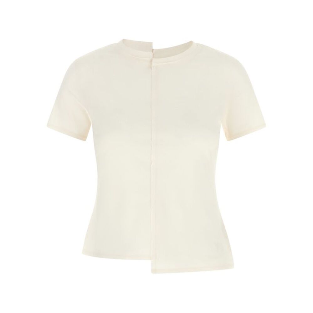 Y-3 White Cotton Women's T-Shirt